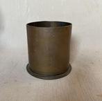 wo2 - 10,5cm K18 Duitse huls - LEEG, Verzamelen, Ophalen of Verzenden, Landmacht, Helm of Baret