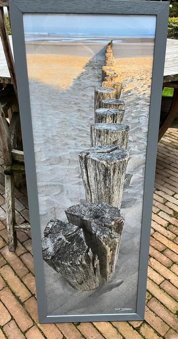 Mooie fotoreproductie in kader en glas. beschikbaar voor biedingen