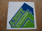 Sticker Abby Music Fonoplatenhandel Hasselt, Enlèvement ou Envoi, Neuf, Autres types