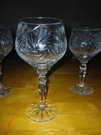 12 Kristallen wijnglazen Bohemiam Crystal, Huis en Inrichting, Keuken | Servies, Ophalen, Zo goed als nieuw, Overige stijlen, Overige materialen