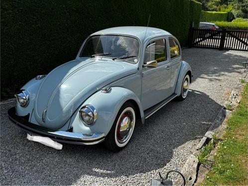 Leuke kever te koop 1972, Auto's, Oldtimers, Particulier, Radio, Volkswagen, Benzine, Handgeschakeld, Blauw, Zwart, Ophalen