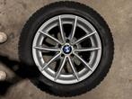 4 jantes et pneus hiver 17" 5x120 pour BMW X3 F25 / X4 F26, Auto-onderdelen, Banden en Velgen, Ophalen, Gebruikt, 17 inch, Band(en)