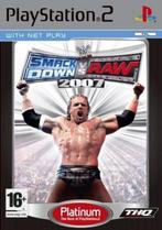 WWE Smackdown vs Raw 2007 Platinum, Consoles de jeu & Jeux vidéo, Jeux | Sony PlayStation 2, Enlèvement ou Envoi, 2 joueurs, Combat