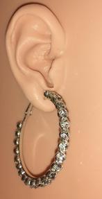 oorringen zilver met strass Zara, Overige materialen, Hangers, Verzenden, Nieuw
