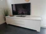 Tv meubel wit hoogglans ikea, Huis en Inrichting, Ophalen, Zo goed als nieuw, Overige houtsoorten, Modern