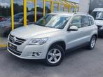 VW Tiguan/2.0 TDI/2009/182456km/Automaat/4 motion, Auto's, Zwart, Leder, Bedrijf, 1968 cc