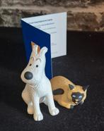 Bobbie met kat beeld by Leblon Tintin no Fariboles Pixi, Ophalen of Verzenden, Kuifje, Zo goed als nieuw, Beeldje of Figuurtje