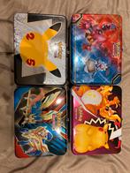 Pokemon empty tins, Hobby en Vrije tijd, Verzamelkaartspellen | Pokémon, Ophalen of Verzenden, Gebruikt, Overige typen, Foil