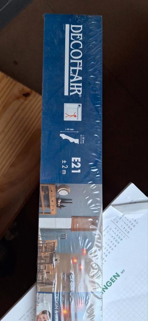 Nieuw Decoflair E21 Model PU Sierlijst, Doe-het-zelf en Bouw, Plinten en Afwerking, Nieuw, Lijsten, Ophalen