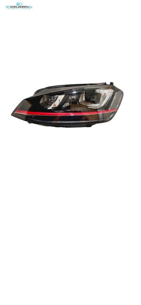 Volkswagen Golf 7 Bi-Xenon GTI Rood Koplamp Links 5G1941031A, Auto-onderdelen, Verlichting, Volkswagen, Gebruikt, Herkomst onderdeel bekend