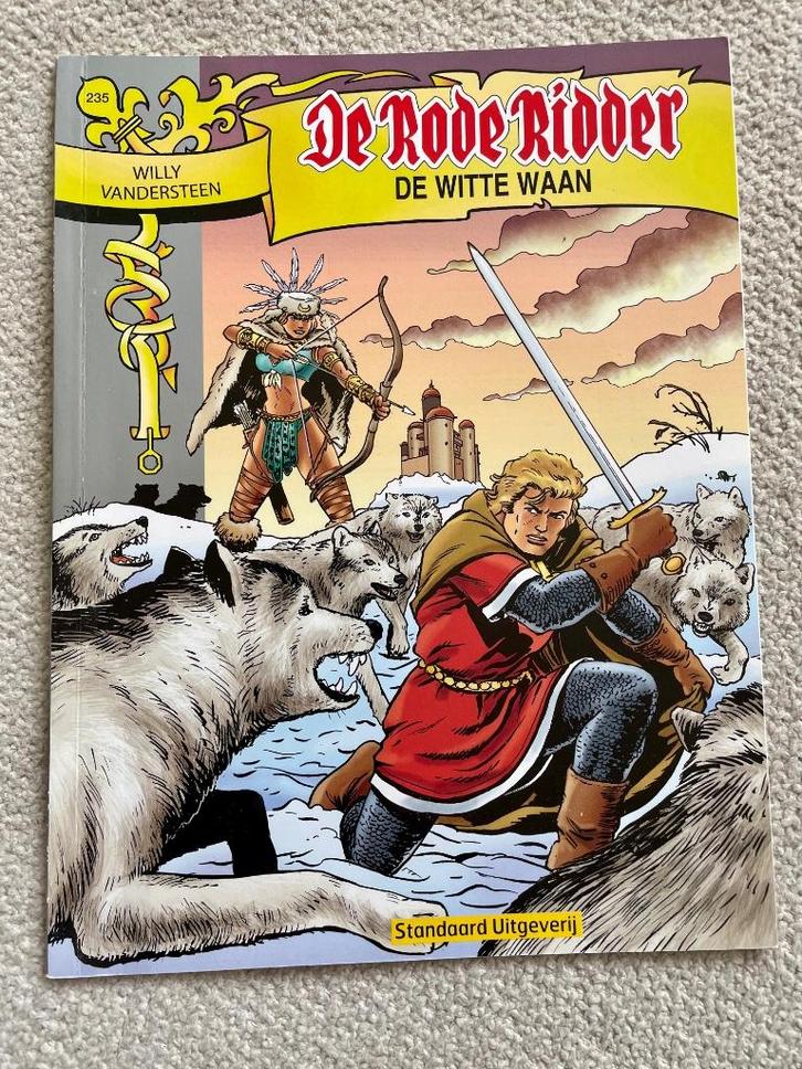 De rode ridder | 235. De witte waan, Boeken, Stripverhalen, Gelezen, Eén stripboek, Verzenden
