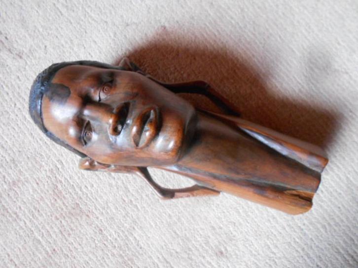 beeld, masker, schilderij, keramiek, vaas, maori, enz, Antiek en Kunst, Kunst | Beelden en Houtsnijwerken, Ophalen of Verzenden