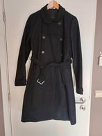 Zwarte mantel Just In Case, Kleding | Dames, Maat 42/44 (L), Ophalen of Verzenden, Zo goed als nieuw