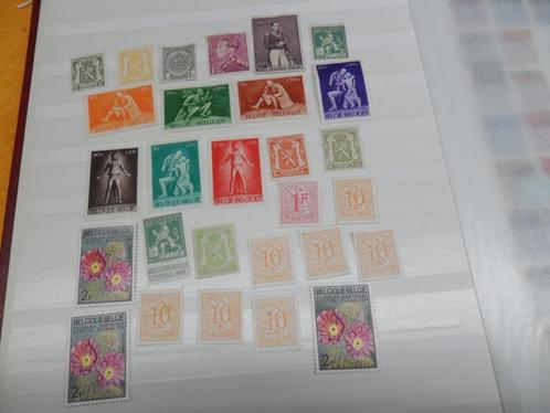 Vintage Belgique lot de timbres neufs état voir les 5 photos, Timbres & Monnaies, Timbres | Europe | Belgique, Non oblitéré, Timbre-poste