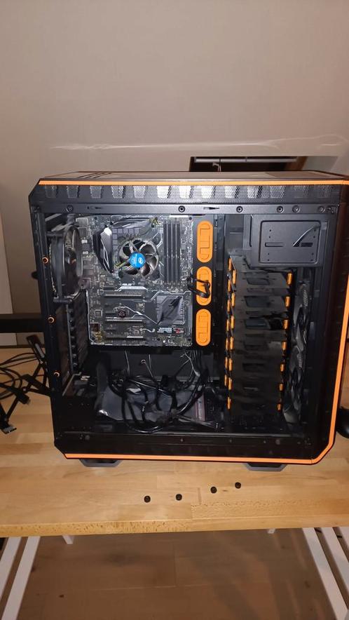 Custom pc: case, moederbord, processor en ssd 500gb, Computers en Software, Desktop Pc's, Gebruikt, SSD, Gaming, Ophalen of Verzenden