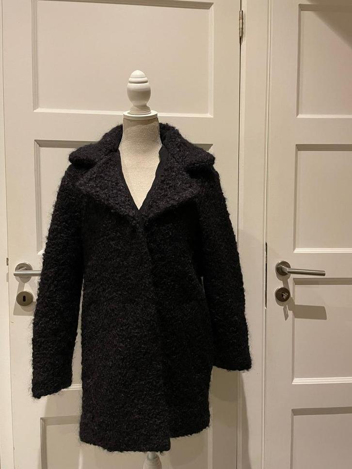 Karl Lagerfeld, Kleding | Dames, Jassen | Winter, Zo goed als nieuw, Maat 38/40 (M), Zwart, Ophalen of Verzenden