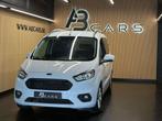 Ford Tourneo Courier 1.0 EcoBoost Titanium * GARANTIE 12 MOI, Auto's, Ford, Stof, Gebruikt, Parkeersensor, Wit