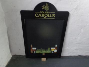 gouden carolus  - reclame bord beschikbaar voor biedingen