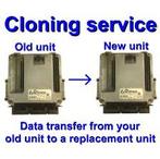 Klonen van de motorregeleenheid, Ophalen