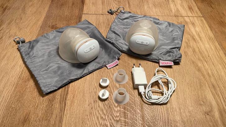 Youha borstkolf handsfree en draadloos, Enfants & Bébés, Aliments pour bébé & Accessoires, Comme neuf, Tire-lait, Enlèvement