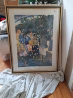 Beau cadre comprenant une affiche de Gauguin Grand Palais, Enlèvement ou Envoi