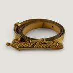 Authentieke vintage Louis Vuitton riem goud dames, Minder dan 3 cm, Overige kleuren, Echt leder, 90 tot 100 cm
