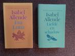 2 boeken, Isabel Allende, Eva Luna en Liefde en schaduw, Verzenden, Gelezen, Amerika