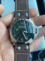 Marina Militare - Panerai homage, Handtassen en Accessoires, Horloges | Heren, Overige merken, Leer, Staal, Verzenden