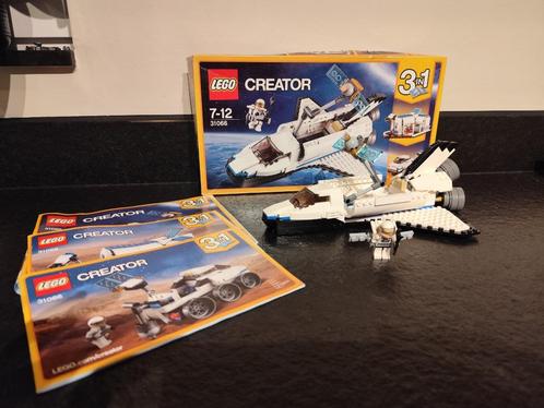 Lego Creator 31066 Space Shuttle Explorer 3-in-1, Kinderen en Baby's, Speelgoed | Duplo en Lego, Zo goed als nieuw, Lego, Complete set