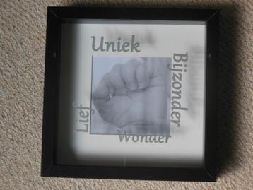 Geboortekader - Uniek Bijzonder Wonder (licht beschadigd) beschikbaar voor biedingen