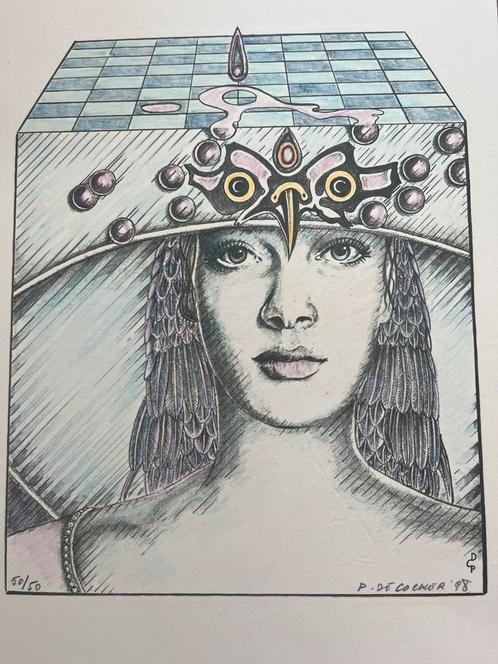 2 litho’s Paul De Cocker, Antiek en Kunst, Kunst | Litho's en Zeefdrukken, Ophalen