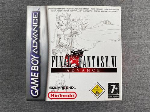Final Fantasy VI voor de Nintendo Game Boy Advance, Games en Spelcomputers, Games | Nintendo Game Boy, Ophalen of Verzenden
