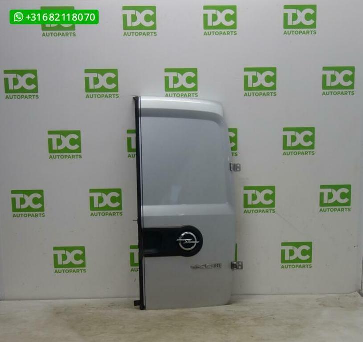 Opel Combo ('11-'18) Achterdeur rechts dicht zilvergrijs, Auto-onderdelen, Carrosserie, Deur, Opel, Achter, Rechts, Gebruikt, Ophalen of Verzenden