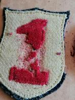 Oude Patch nummer 1, Verzamelen, Militaria | Algemeen, Ophalen of Verzenden, Landmacht, Embleem of Badge