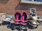 Tweeling kinderwagen en buggy, Ophalen, Gebruikt, Kinderwagen of Buggy