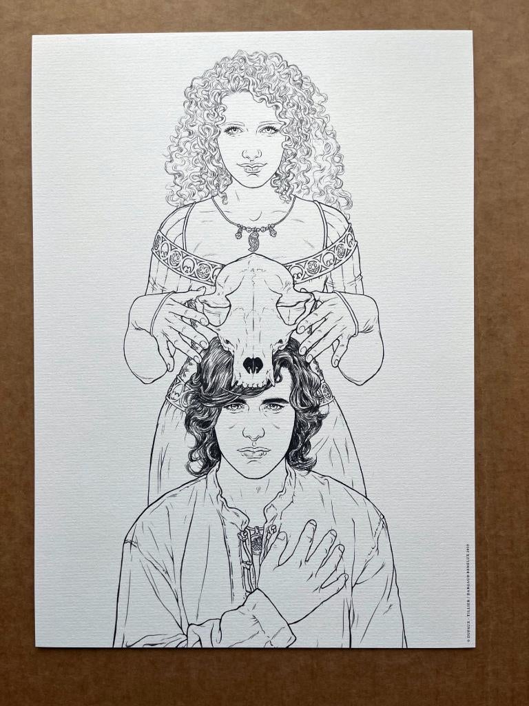 Complainte - Illustration Tillier - Cycle "Les Sorcières"-04, Livres, BD, Envoi