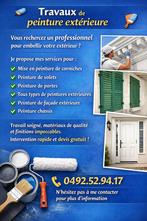 Travaux de peinture extérieur