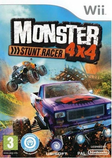 Monster 4x4 Stunt Racer, Enlèvement ou Envoi, 1 joueur, Course et Pilotage, Utilisé