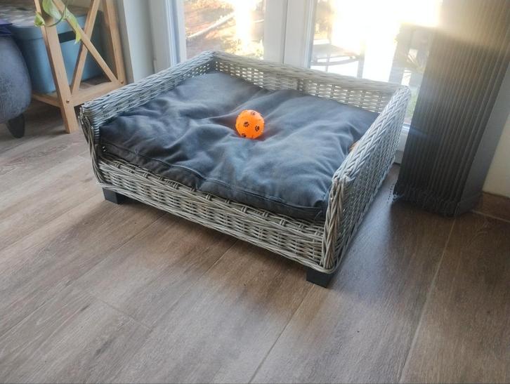 Lit pour chien en roseau artificiel, neuf dans sa boîte, Animaux & Accessoires, Paniers pour chiens, Neuf, Roseau, Enlèvement ou Envoi