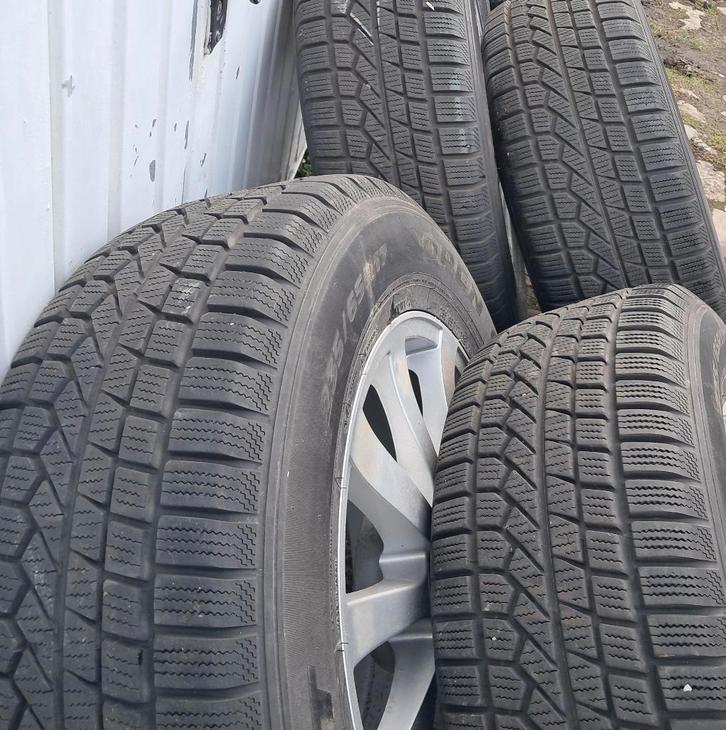 velgen met banden voor Audi VW Mercedes, Autos : Pièces & Accessoires, Pneus & Jantes, Pneus et Jantes, 4 Saisons, Utilisé, Enlèvement