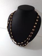 Collier vintage avec petites perles de verre, Bijoux, Sacs & Beauté, Neuf, Enlèvement ou Envoi, Avec pendentif, Synthétique
