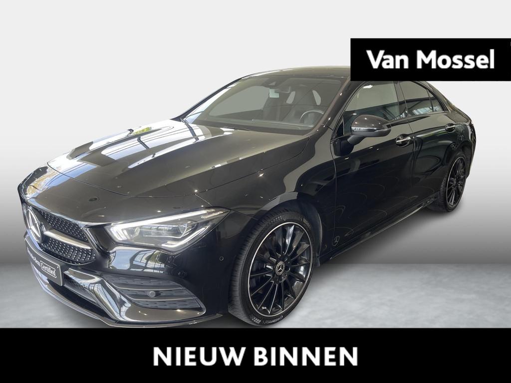 Mercedes-Benz CLA 250 e AMG Line + LEDER + CARPLAY + BURMEST, Auto's, Stof, Gebruikt, 4 cilinders, 16 kWh