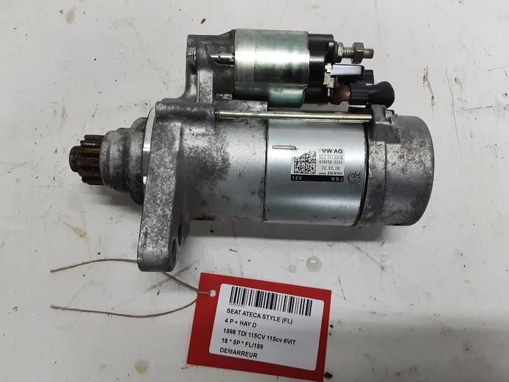 DÉMARREUR Seat Ateca (5FPX) (01-2016/-) (02Z911024B), Autos : Pièces & Accessoires, Moteurs & Accessoires, Seat, Utilisé