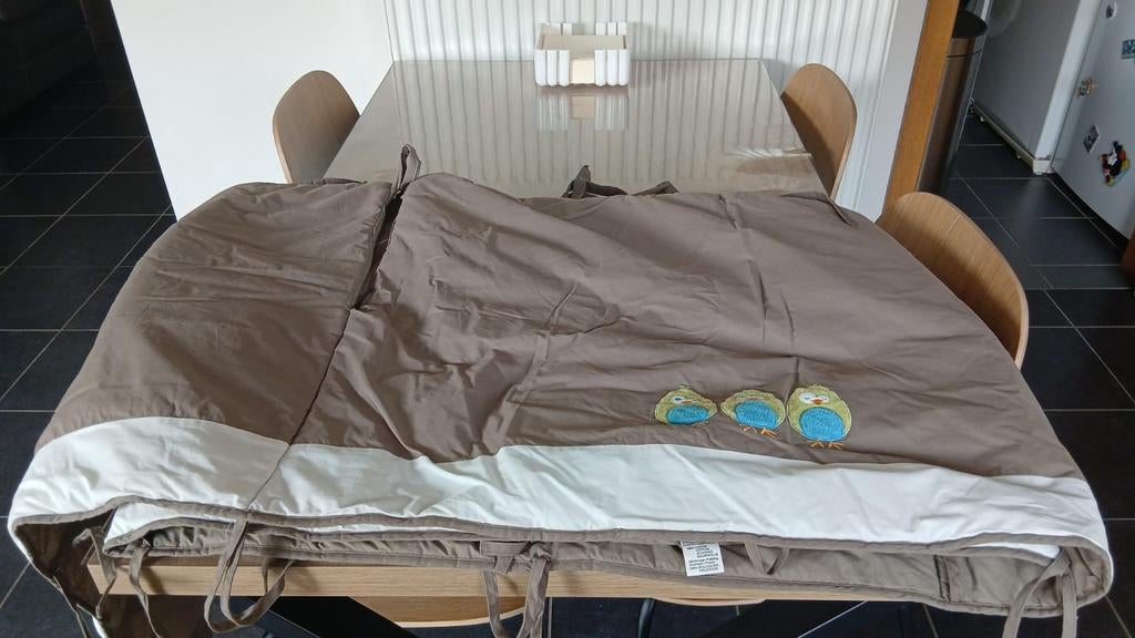 Tour de lit bebe 120x60cm, Enlèvement