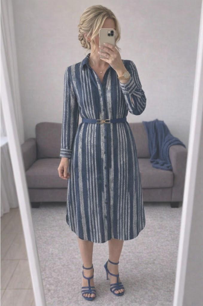 Jurk K-Design xl, Kleding | Dames, Jurken, Maat 46/48 (XL) of groter, Blauw, Onder de knie, Verzenden