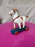 Klein oud Beeusaert Paardje in papier Maché, Antiek en Kunst, Antiek | Speelgoed, Ophalen of Verzenden