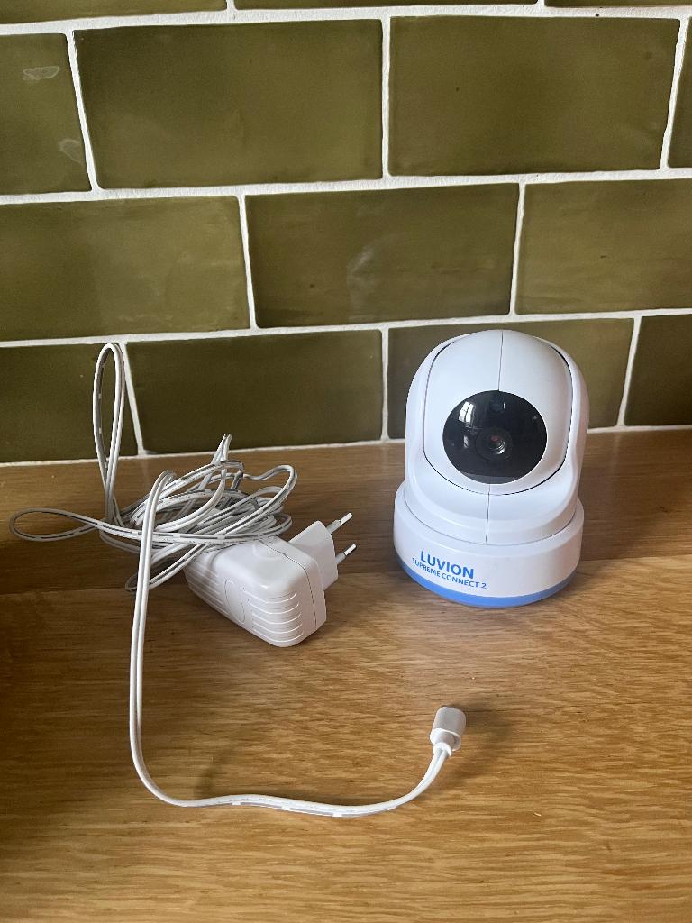 Camera Luvion suprème Connect, Kinderen en Baby's, Babyfoons, Ophalen, Zo goed als nieuw, 250 meter of meer, Camera
