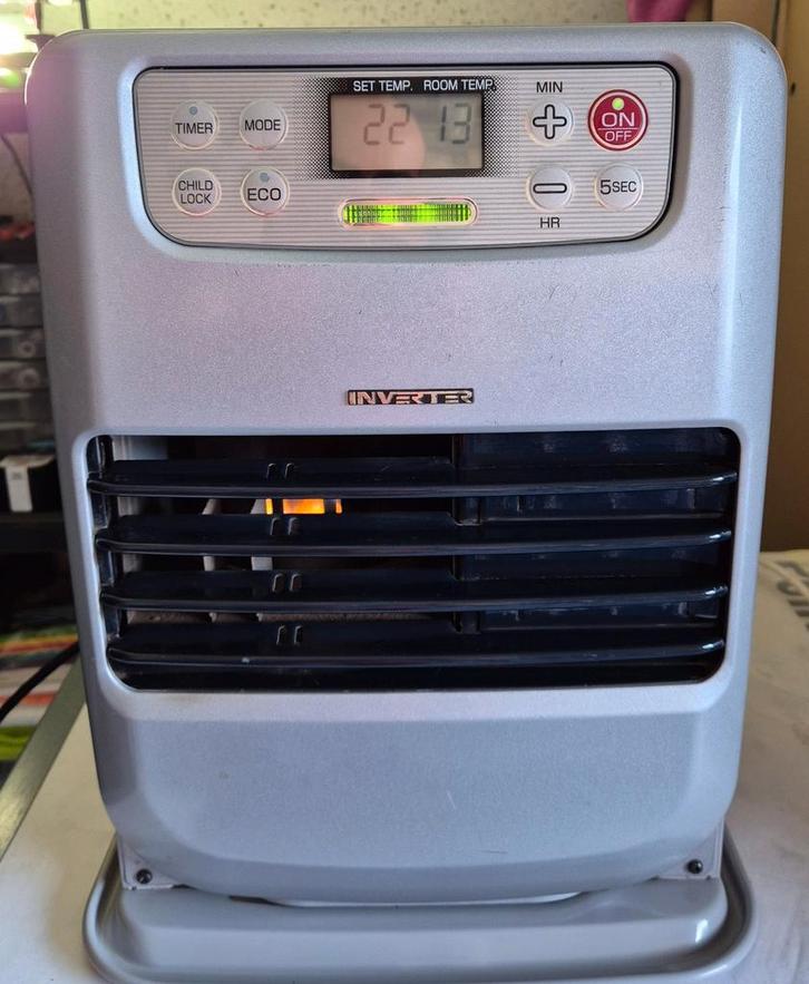 Laserkachel Inverter petroleumkachel, Huis en Inrichting, Kachels, Zo goed als nieuw, Vrijstaand, Petroleumkachel, Overige brandstoffen