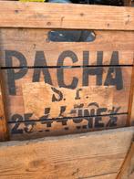 Belle boite en bois publicitaire, Enlèvement