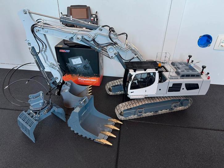 LESU Liebherr R956 Graafmachine 1:14 Nieuw., Kinderen en Baby's, Speelgoed | Buiten | Actiespeelgoed, Nieuw, Ophalen